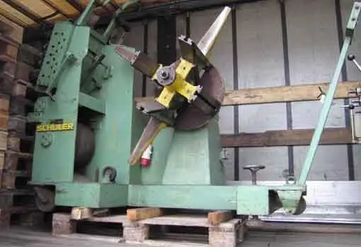 Used SCHULER DECOILER+STRAIGHTENER Coil Cradles & Straighteners BE | Apt International N.V #362615