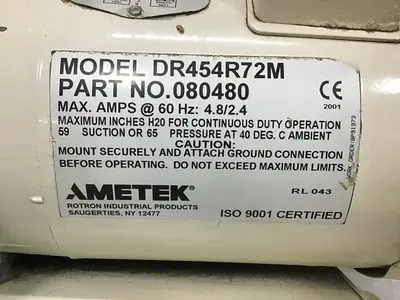 USED ROTRON DR454R72M