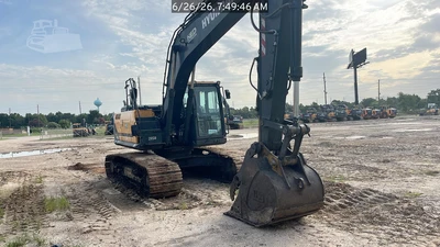 Used 2023 HYUNDAI HX210AL Crawler Excavators Texas US | National Equipment Dealers #1422423