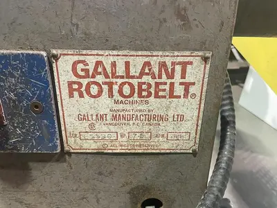 Used _UNKNOWN_ _UNKNOWN_ Belt Grinders Including Sanders British Columbia CA | Modern Tool BC #1323578