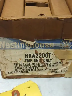 New | in-Stock WESTINGHOUSE HKA2200T Miscellaneous Equipment (Electrical & Power) Ohio US | Surplus Asset Holdings #1241550
