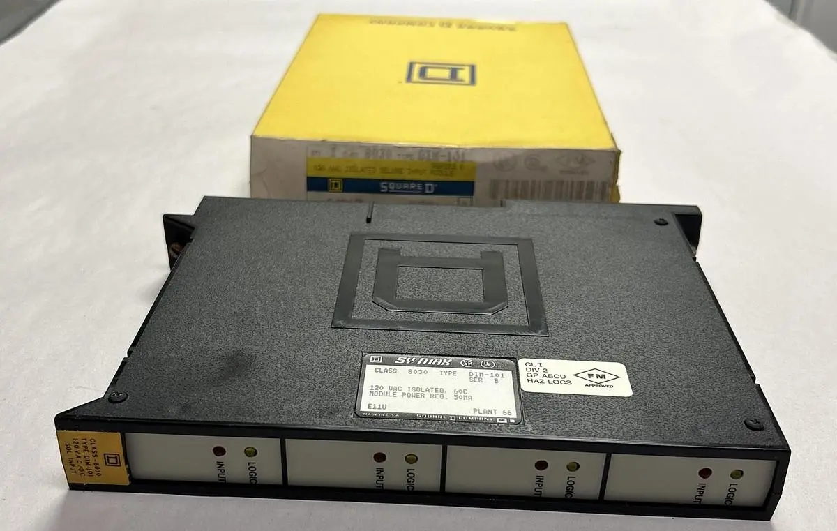 Used SQUARE D 8030-DIM-101 Input / Output Modules | Surplus Asset Holdings #1206119
