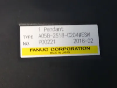 New | in-Stock 2016 FANUC A05B2518C204#ESW Automation Control (HMI) Ohio US | HGR 24 #1133445