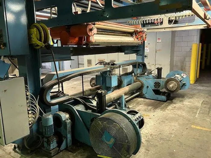 Used 65” WIDE X 60” DIAMETER JAGENBERG SHAFTLESS UNWINDS _UNKNOWN_ Winding and Unwinding California US | Paper Converting Equipment #449988