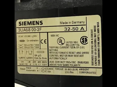 USED SIEMENS 3TF46