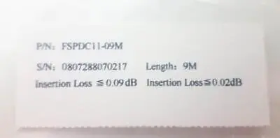 NEW Corning FSPDC11-09M