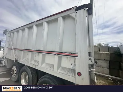 Used 2006 BENSON 18' X 96" Dump Trailers Kentucky US | Proxy Equipment #1388816