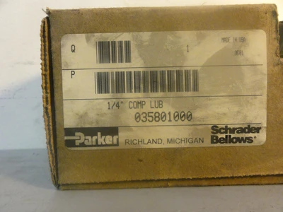USED PARKER SCHRADER BELLOWS 035801000