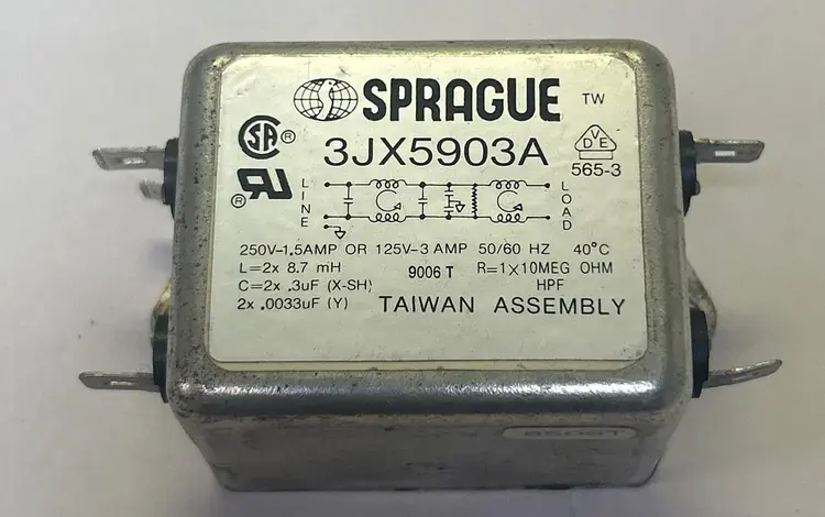 Used SPRAGUE 3JX5903A Misc Electrical & Power Parts Ohio US | Surplus Asset Holdings #1236094