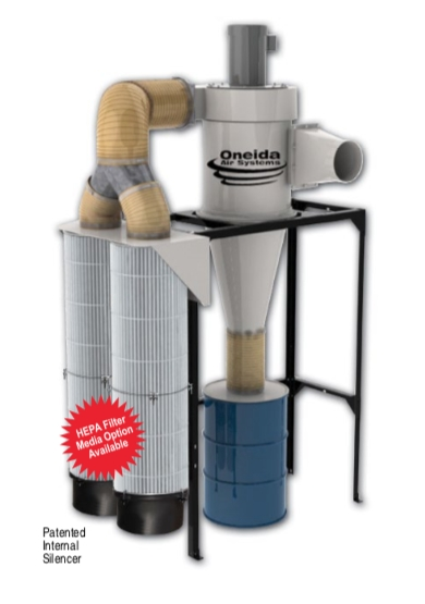 Oneida 7.5hp Direct Drive Dust Collector