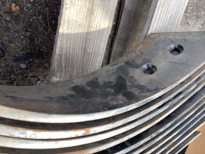 Heavy duty tiller tines