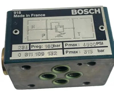 NEW BOSCH 0 811 109 132 PRESSURE RELIEF VALVE 0811109132