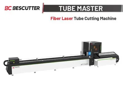 2026 Bescutter FLY PRO 5'X10' | 1500W - 6000W IPG | Fiber Laser Metal Sheet and Pipe Cutter Full Enclosure with Parallel Shuttle Table