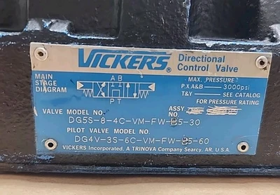 USED Vickers DG5S-8-4C-VM-FW-B5-30