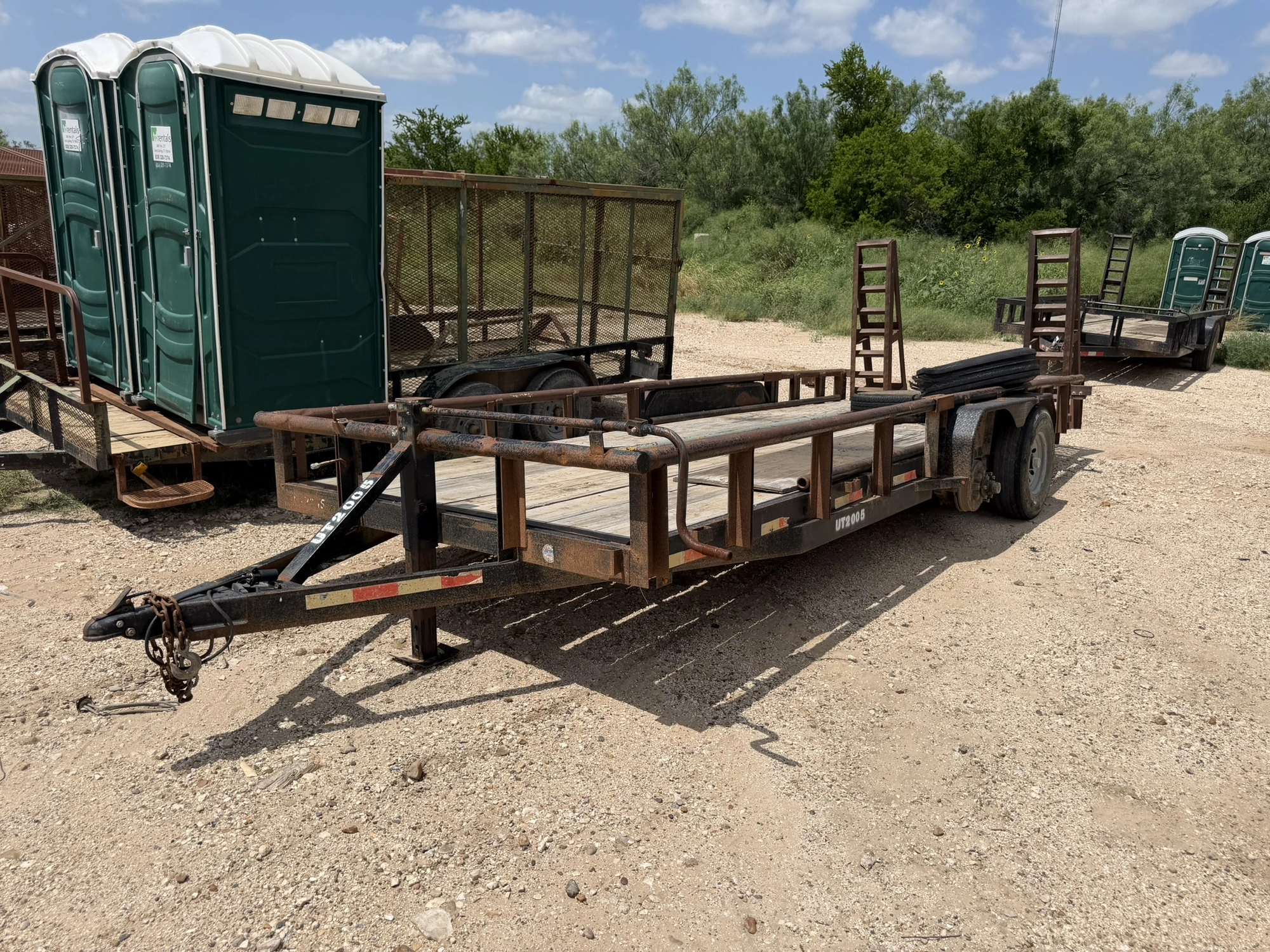Used 2018 ASSEMBLED UTILITY TRAILER Flatbed Trailers Texas US | Miedema Asset Management Group #1312369