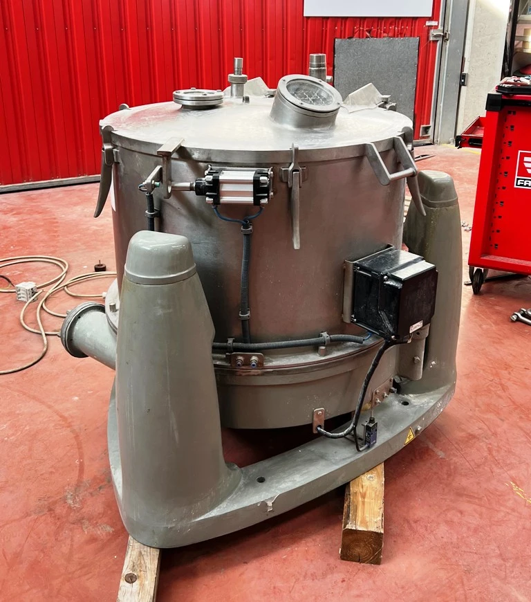 Comi-Condor SCA-700 ATEX perforate basket centrifuge, 316L SS.