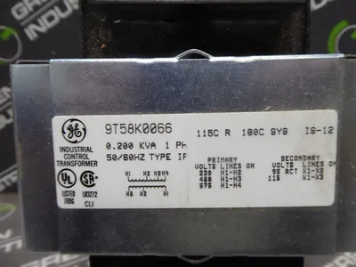 General Electric 9T58K0066 Core & Coil Transformer 0.200 kVA New NIB