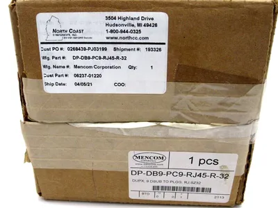 NEW MENCOM DP-DB9-PC9-RJ45-R-32