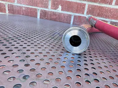 USED BIOFLEX RC 98" AFLEX HOSE W/ 1" SANITARY FITTING TO NPT