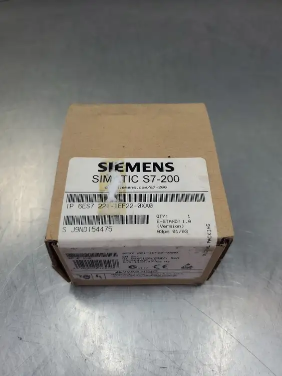Used Siemens 6ES7 221-1EF22-0XA0 Digital Input Module PLC Input & Output | Palmetto Automation #1154891