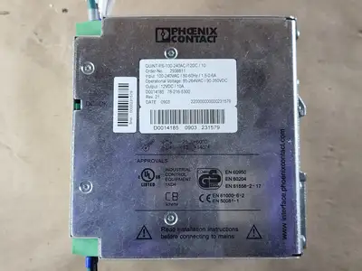 Used PHOENIX CONTACT QUINT-PS-100-240AC/12DC/10 Misc Electrical & Power Parts British Columbia CA | Lenmark #259587