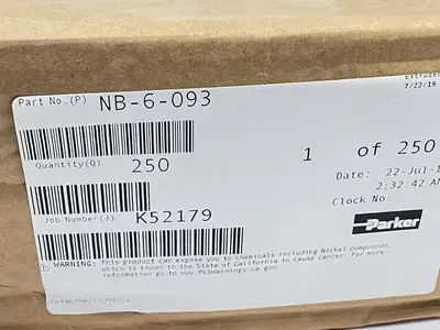USED PARKER PNEUMATIC NYLON TUBING BLACK 3/8" OD 250FT LENGTH