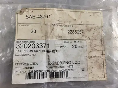 NEW SAE PRODUCTS 43761