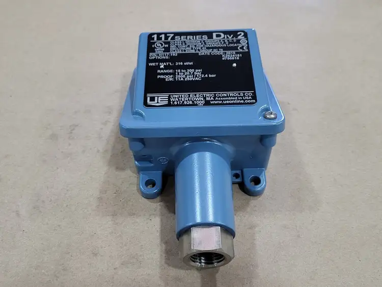 New | in-Stock UNITED ELECTRIC H117-192 Switchgears British Columbia CA | Lenmark #240778