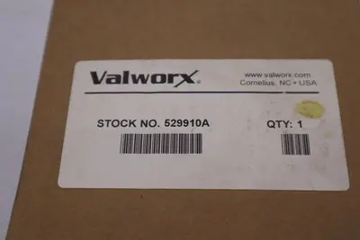 VALWORX 529910A PNEUMATIC ACTUATOR SOLENOID VALVE #019-A