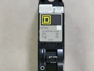 USED SQUARE D FAP17020