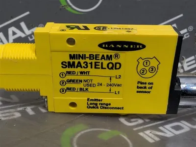Banner 26992 Mini-Beam Long Range Emitter Module SMA31ELQD New NIB