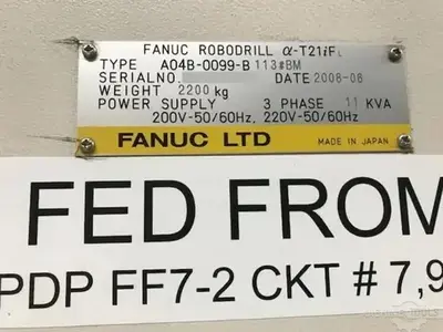 USED 2008 FANUC T21IFL