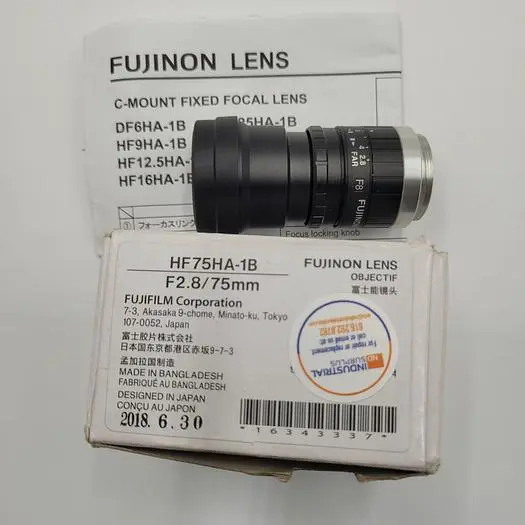 New | in-Stock FUJI FUJI LENS HF75HA-1B Camera Systems | ND Industrial Surplus #1225862