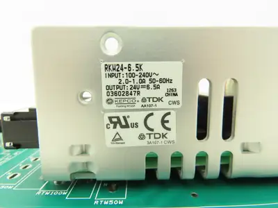 Kepco HSF 24-6.5PFC DC Power Supply 24V 6.5A 150W Output 120/240V 1PH Input