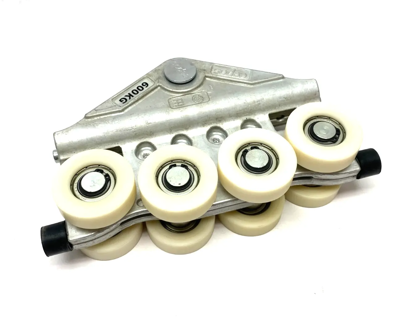 USED EEPOS ALUMINUM GAB TROLLEY HINGE ROLLER AL 600/600 600KG CAPACITY