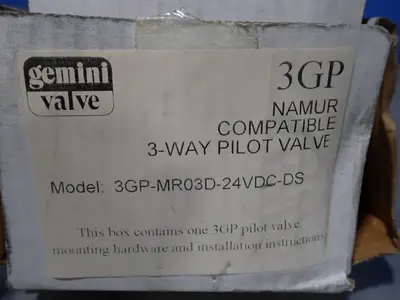 New | in-Stock GEMINI VALVE 3GPMR03D24VDCDS Valves/Fittings | HGR 24 #732451