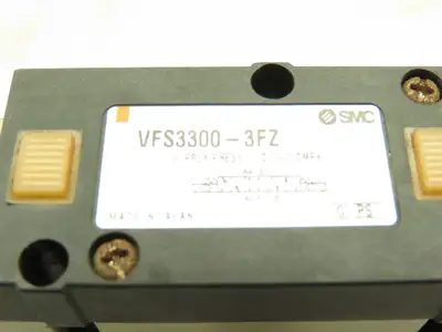 SMC VFS3300-3FZ Solenoid Valve Pneumatic Air AC94-136V 3/8" Ports