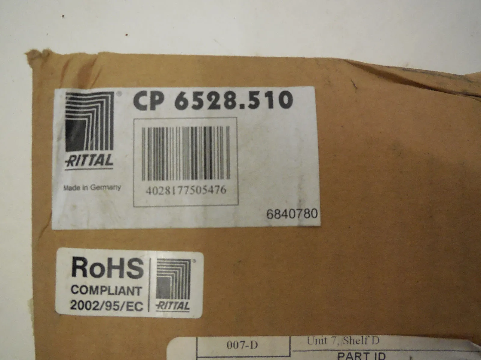 NEW RITTAL 6528.510 ADAPTOR FLANGE 6528510