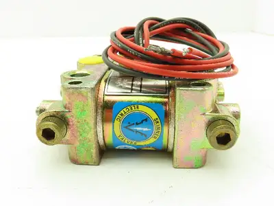 Honeywell Skinner V935LEP2050 Solenoid Valve 4-Way NO 120V 50 PSI 1/4" NPT