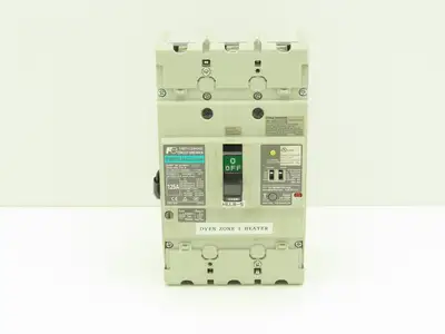 Fuji EW250JAGU-3P125 Earth Leakage Circuit Breaker 3-Pole 125A 100-440VAC