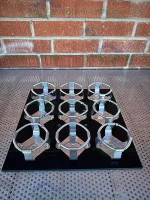 USED NEW BRUNSWICK INNOVA 42 SHAKER  PLATFORM 18" X 18" W/  FLASK HOLDERS