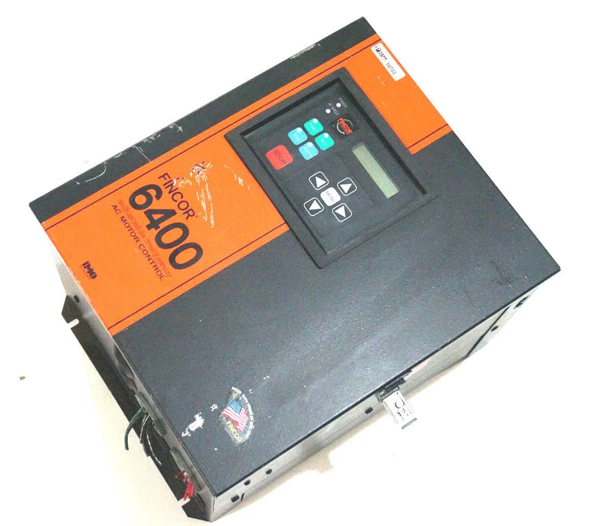 FINCOR 6400 AC MOTOR CONTROL DRIVE 106052301 REV. TM