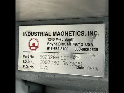 USED INDUSTRIAL MAGNETICS 5C2828-PG0259