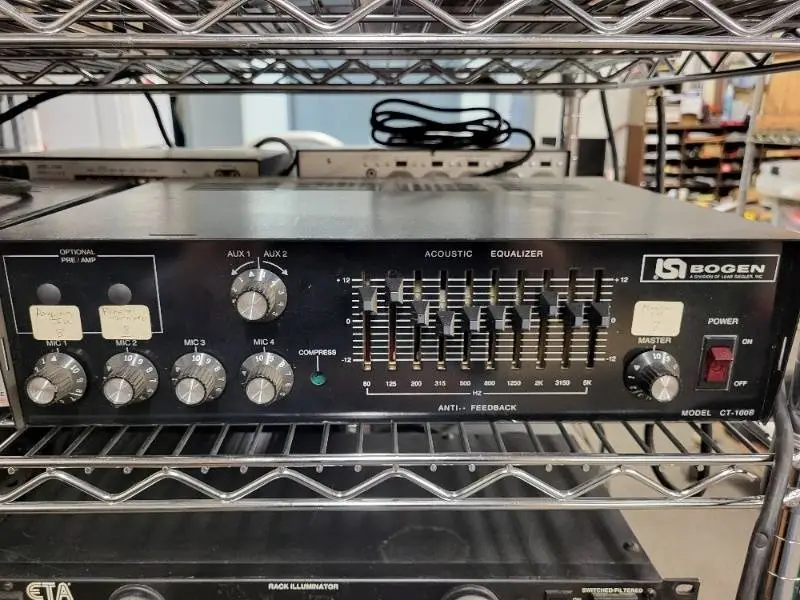 Bogen CT-100B Acoustic Equalizer Audio Mixer