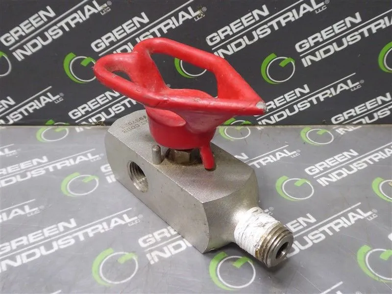 D/A Mfg. Inc. PG6-T-SS-F4M4AHPS-HP4-DEG Pressure Transmitter Valve Used