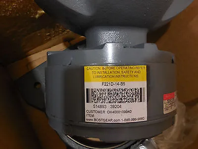 NEW BOSTON GEAR F221D-11-B5 SPEED REDUCER F221D11B5