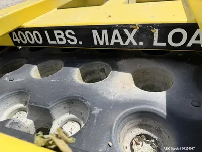 Used Flexicon Bulk Bag Unloader with Chain-Vey Conveying System – 4,000 lb Capacity Super Sack Discharge Station