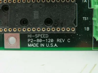 Hi-Speed P2-80-120 Checkmate Control Circuit Board P2-80-120 REV C