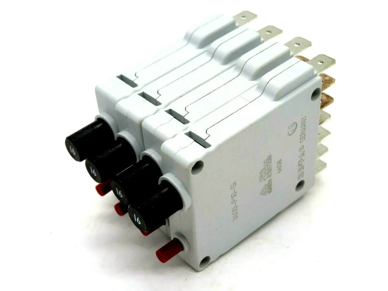 NEW LOT OF 4 E-T-A 3600-P10-SI CIRCUIT BREAKERS 3600P10SI