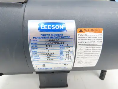 New | in-Stock LEESON ELECTRIC _UNKNOWN_ D.C. Motors Indiana US | Arrow Industrial #868651